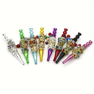 Puntas de boca de <span class=keywords><strong>cachimba</strong></span> Shisha de lujo, <span class=keywords><strong>boquilla</strong></span> de <span class=keywords><strong>Cachimba</strong></span> de diamante colorido, accesorios de <span class=keywords><strong>boquilla</strong></span> de <span class=keywords><strong>manguera</strong></span> - Product Image 2