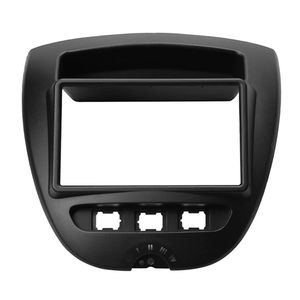 Doppio Din autoradio Fascia pannello Stereo DVD cruscotto montaggio telaio per Toyota Aygo Citroen <span class=keywords><strong>C1</strong></span> Peugeot <span class=keywords><strong>107</strong></span> - Product Image 4