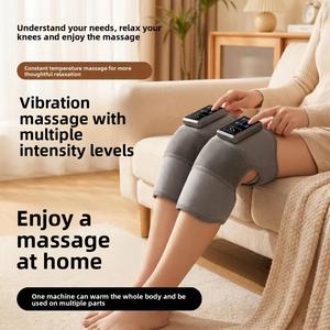 Wireless USB <b>Rechargeable</b> Knee Massager <b>Heating</b> Touch Panel 3000mAh Battery Compression Sleeve Timing Control - Product Image 4