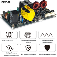 Module d'amplificateur de puissance professionnel PDA280 en métal, classe D, certifié EMI, 100W*2, 2 canaux