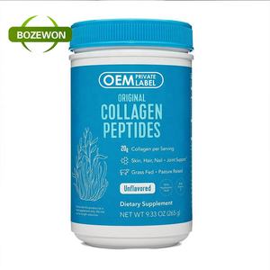 90% proteine del collagene bovino peptidi in polvere | Certificato <span class=keywords><strong>HALAL</strong></span> e ISO | Per la nutrizione sportiva delle bevande alimentari | OEM e Private Label - Product Image 1