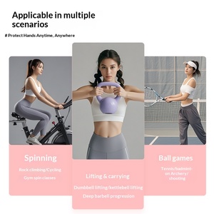 Cycling Anti-slip Anti-sweat Men Women Half <b>Finger</b> Breathable Anti-shock Sports <b>Bike</b> Glove - Product Image 4