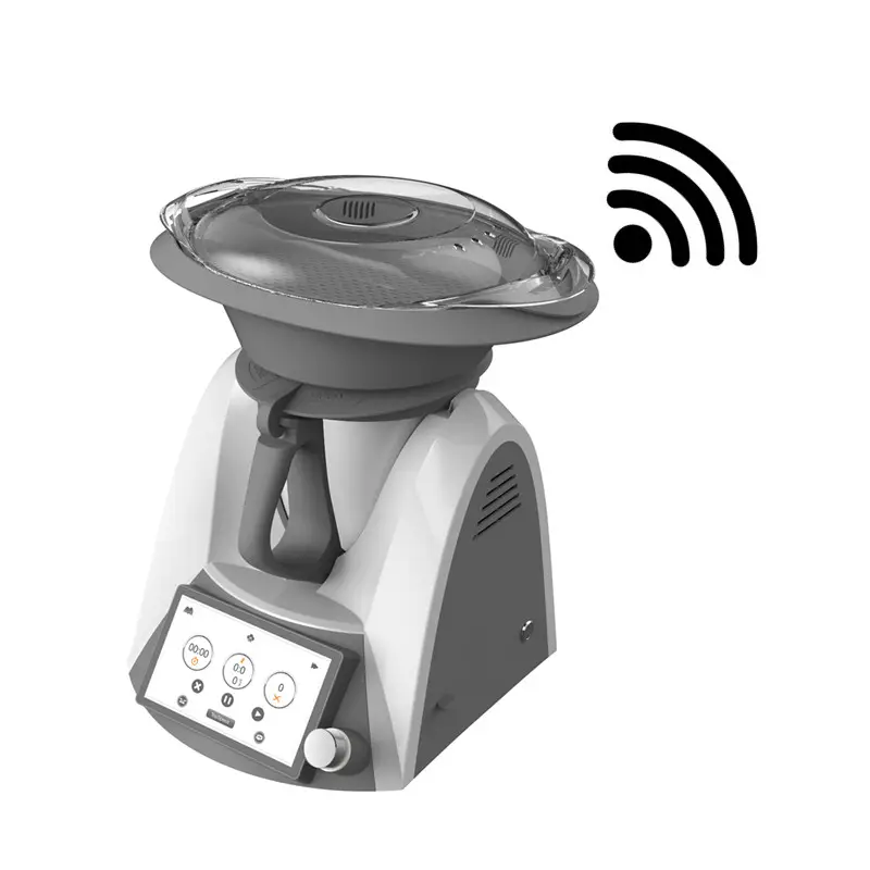 Robô termomixe multifuncional, processador inteligente para cozinha com moedor de carne e wi-fi