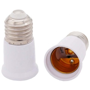 Douille d'extension pour ampoule LED E27 65mm, support de lampe en plastique blanc, base de conversion pour tête de lampe - Product Image 1