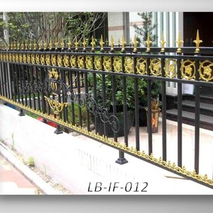 <b>Iron</b> Stair <b>Railings</b> European Style Durable Steel Villa Outdoor Stair Parts - Product Image 2
