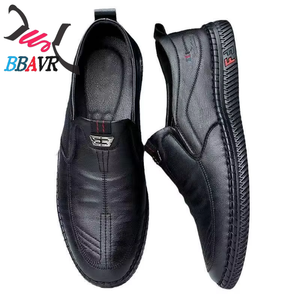 Chaussures habillées décontractées pour hommes les plus vendues en cuir PU respirant avec semelle intérieure en caoutchouc – Prix de gros - Product Image 3