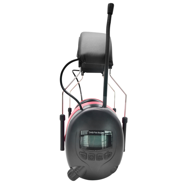 Head-mounted Electronic Ear Muffs with Wireless Communication and Adjustable Functions