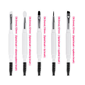 Set de Brochas de Maquillaje de Doble Punta con Pelo Sintético, Personalizadas con Logotipo, para Regalos Navideños - Product Image 2