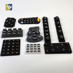 HJ Chất Lượng Cao Điều Khiển Từ Xa Silicone Cao Su Bàn Phím Điều Khiển Silicone Cao Su Dẫn Điện Tùy Biến Các Bộ Phận Cao Su - Product Image 2