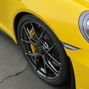 Jantes forgées SHIN FI-R finition noir diamant, légères, Centerlock, 18, 19, 20, 21, 22 pouces, pour Porsche 991 <span class=keywords><strong>GT3</strong></span> - Product Image 2
