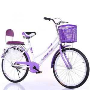 Bicicleta de alta calidad con marco de aluminio/acero para mujer, bici de ciudad, nueva velocidad - Product Image 5