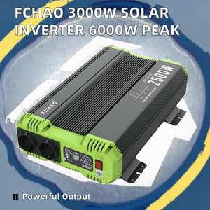 อินเวอร์เตอร์พลังงานแสงอาทิตย์สำหรับรถยนต์ DC 24V AC 220V อินเวอร์เตอร์แบบเดี่ยวสำหรับอุตสาหกรรมกำลังไฟสูงสุด3000W - Product Image 2
