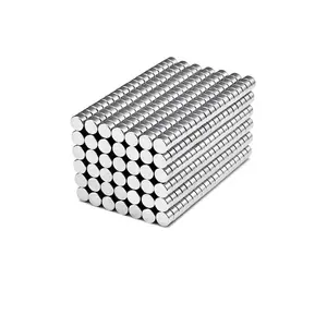 Magnet Neodymium D5 D6 D8, Magnet Neodymium Kuat, Magnet Bulat Datar Kecil, N35-N52