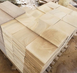 Carreaux de grès, 20 pièces, jaune, brut - Product Image 1