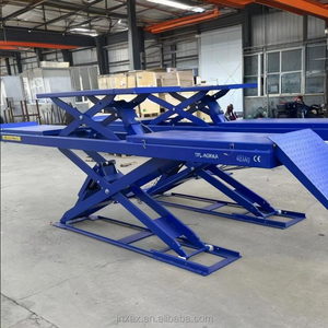 Chariot élévateur à ciseaux hydraulique à double cylindre avec bras articulé, capacité de 3 tonnes, hauteur de levage de 72,8 pouces pour outils de réparation automobile - Product Image 5