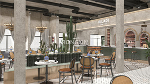 Muebles de Estilo Marroquí para Cafetería, Asientos Personalizados para Restaurante, Mostrador para Cafetería, Diseño para Tienda Árabe - Product Image 2