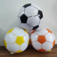 Ballon de plage gonflable d'été Jouet de piscine lumineux et durable pour enfants et adultes Jouet de jeu aquatique amusant Ballon de football gonflable extérieur