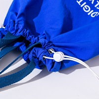 Sac fourre-tout en nylon personnalisé pour cadeaux d'entreprise, sac promotionnel pour salons professionnels, sac de conférence, sac de marché réutilisable, vente en gros OEM