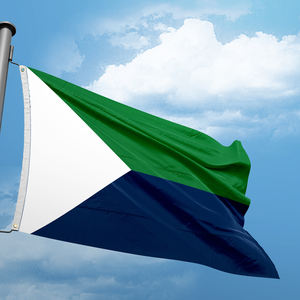 Banderas de España de las Islas <span class=keywords><strong>Canarias</strong></span> de El Hierro, 3x5 Pies, Banderas de Poliéster Impresas Digitalmente, Banderas Nacionales Patrióticas Promocionales Personalizadas - Product Image 3