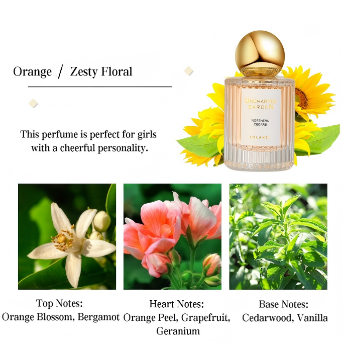 Secret realm garden orange