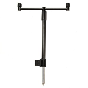 Pesca de carpa de alta calidad, aluminio, <span class=keywords><strong>2</strong></span> secciones, 25cm, 30cm, caña de pescar duradera, soporte para pesca al aire libre, palo de banco - Product Image 1