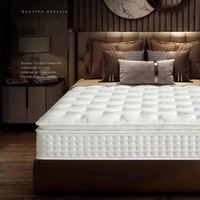 Matelas en mousse à mémoire de forme respirante et hypoallergénique - Disponible en tailles Twin, Queen, King avec emballage enroulable