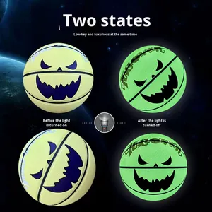 Bóng Rổ Phát sáng số 7, bóng rổ phát sáng huỳnh quang PU số 5, đào tạo trong nhà và ngoài trời - Product Image 4