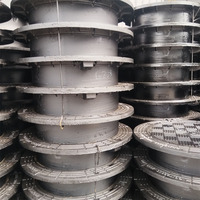 Couvercle de manhole rond anti-compactage de qualité supérieure pour usage extérieur