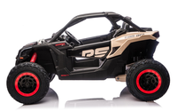 НОВЫЙ 24В Детский Электромобиль Can-Am Maverick Buggy 4X4 с лицензией, с пневматическими колесами, для детей 2-4 лет