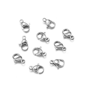 Cierre de Langosta de Acero Inoxidable de 9-15 mm con Bloqueo de Seguridad, Conector para Pulseras y Collares, Accesorios para Joyería DIY - Product Image 5