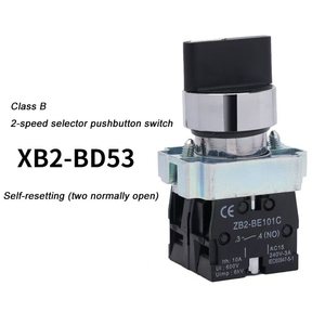 Interruptores selectores rotativos de contacto de cobre autoblocantes o autorreinicio de 2 o <span class=keywords><strong>3</strong></span> posiciones NO y NC NO para equipos industriales - Product Image 6