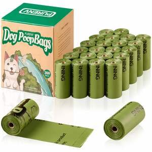 Factory Wholesale Custom Logo 100% Biodegradable Compostable <b>Dog</b> Poop Bags - Product Image 4