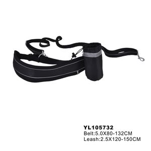 Adjustable Anjing Hewan Peliharaan Memimpin Berjalan Menjalankan Jogging Pinggang Sabuk Tali Disesuaikan Khusus Traksi Tali - Product Image 5