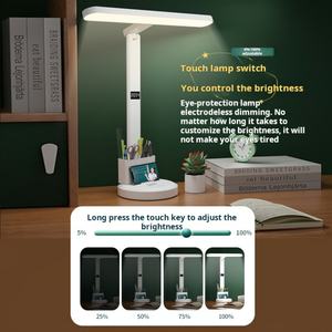 Lampe de chevet LED à intensité variable pour la protection des yeux, idéale pour l'écriture et la lecture des étudiants, prévient la myopie - Product Image 4