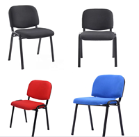 Ergonomische Mesh-Bürostühle für Schwerlastbetrieb, Plüsch-Besprechungsstühle, Stapelbare Empfangsbereich-Stühle, Stapelbare Konferenzraumstühle