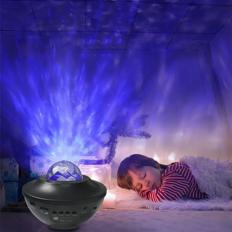 2022 Hot Sales Starry Sky Bright Night Light Projector Lamp Nebula Aurora Smart Led Laser Galaxy Star Projector For Kids Bedroom