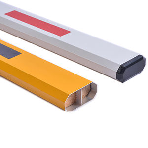 Bras droit d'alliage d'aluminium de porte de barrière de RFID de contrôle du trafic pour la barrière automatique de <span class=keywords><strong>stationnement</strong></span> de boom - Product Image 1