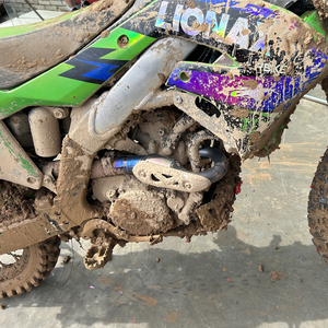 Tuyau d'échappement complet en titane pour Kawasaki KX250 KX250F 2021 2022 <span class=keywords><strong>2023</strong></span> 2024 MegaBomb tuyau d'échappement en titane tuyau de liaison avant - Product Image 2
