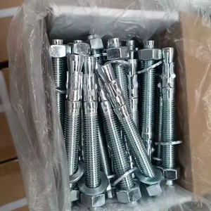 M12 * 100 thép carbon mạ kẽm M10 * 100 mở rộng nêm Neo bu lông 12mm Kích thước tay áo Neo DIN tiêu chuẩn cho đá granit - Product Image 4