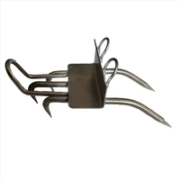 Pointes d'escalade en acier pour poteaux, outil d'escalade d'arbres pour chaussures de chasse, outil simple pour la cueillette de fruits et l'observation