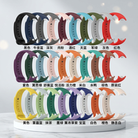 Kedatangan Baru untuk Xiaomi Mi 8 Band Tali Gelang Olahraga Pintar Silikon TPU Berwarna-warni.