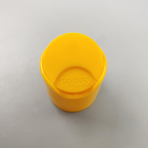 Tapón de disco superior de 28mm, 28/410 <span class=keywords><strong>tapas</strong></span> de color naranja en stock para botella de Mascota, 150ml, 180ml, 250ml, 500ml - Product Image 2