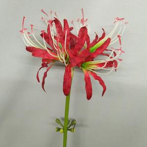 زهور زنبق العنكبوت الاصطناعية بالجملة لتزيين طاولات المنزل، زهور حريرية اصطناعية للديكور - Product Image 1