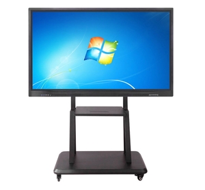 Hot bán kỹ thuật số thông minh phẳng Bảng điều chỉnh 4k hiển thị màn hình TV 65 75 86 inch xách tay bảng tương tác cho lớp học - Product Image 3