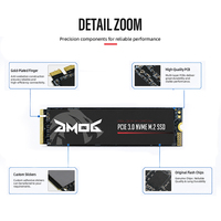 قرص صلب داخلي SSD جديد بسعات 128 جيجابايت و256 جيجابايت و512 جيجابايت و1 تيرابايت، NVMe M.2 PCIe، بتقنية 3D TLC، عالي السرعة ومستقر، مع إمداد طاقة خارجي، مناسب لأجهزة الكمبيوتر المكتبية وأجهزة الألعاب والحواسيب المحمولة