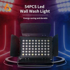 Équipement d'éclairage de scène : Projecteur mural 54x3W RGBW en aluminium avec volets coupe-flux - Product Image 2
