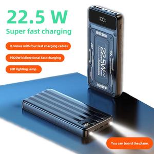 Batería Externa de 20000mAh en Oferta, Cargador Portátil de Carga Rápida de 22.5W con Cables, Fuente de Alimentación de Emergencia para Teléfono - Product Image 5