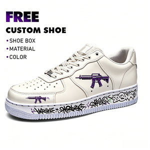 Chaussures de créateur pour hommes, nouvelles baskets blanches tendance, chaussures de course, de basketball, de marche, style décontracté pour hommes - Product Image 3