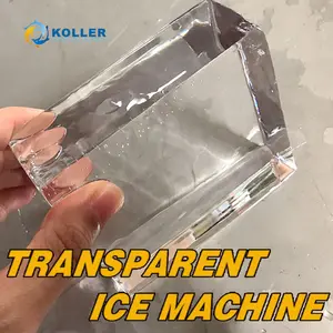 Transparent/Clear Ice Cube Making Machine To Make Square Ice/ball Ice For Bars