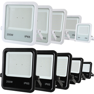 AC100-277V đường Tường Ngoài Trời ánh sáng thông minh 30W-200W dẫn lũ Đèn Sân Vườn kính mờ chống chói nhôm Điện IP65 - Product Image 5